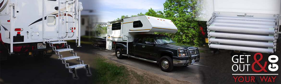 Truck Camper Step Systems